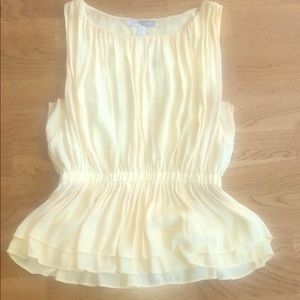 Yellow Forever 21 Blouse